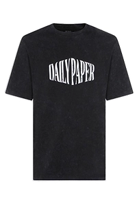 Daily Paper Logo Printed Crewneck T-Shirt