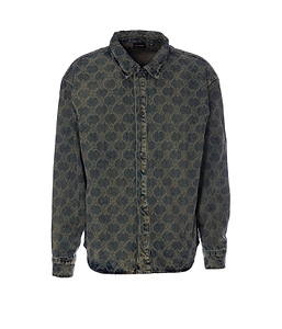 Daily Paper Patterned Button-Down Shirt