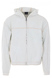 Daily Paper Monogram Zip-Up Hooded Jacket