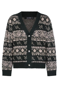 Daily Paper V-Neck Button-Up Cardigan