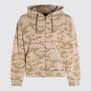 Daily Paper Patterned Zip Hoodie