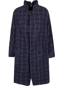 Daniela Gregis Papavero Briciole Checked Coat