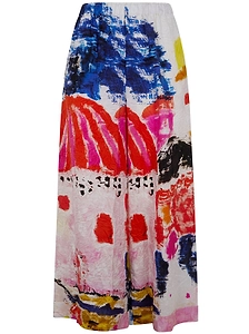 Daniela Gregis Wide-Leg Printed Pants