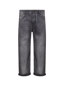 Darkpark Turn-Up Straight-Leg Jeans