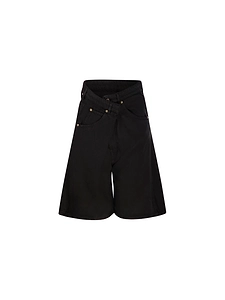 Darkpark Wide-Leg Knee-Length Shorts