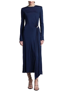 David Koma Embellished Long Dress