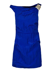 David Koma Jewel Asymmetrical Dress