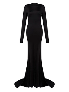 David Koma Open Back Gown