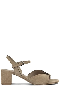 Del Carlo Low Block Heel Sandals