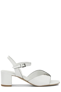 Del Carlo Low Block Heel Sandals