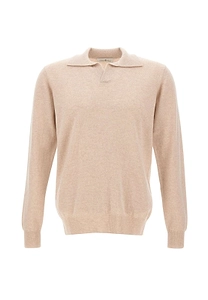 Della Ciana Buttonless Knit Polo Shirt