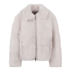 Desa 1972 Faux Fur Zip-Up Coat