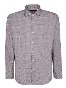Dell'oglio Gingham Long Sleeve Shirt