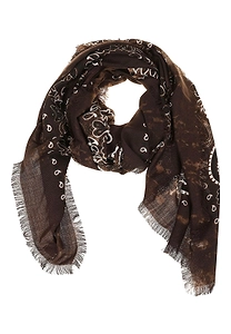 Jilquach Bandana-Print Scarf