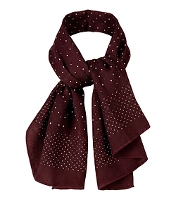 Judy Carre All-Over Pattern Scarf