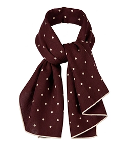 Kae Carre Polka Dot Scarf