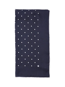 Destin Polka Dot Trimmed Scarf