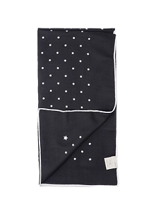 Destin Polka Dot Trimmed Scarf