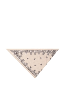 Destin Printed Triangle Bandana Scarf