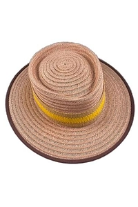 Destree Wovened Flat-Brimmed Hat