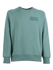 Deus Ex Machina Logo Printed Crewneck Sweatshirt