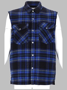 Department 5 Sleeveless Check Shirt