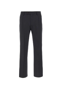 Devore Pleated Straight-Leg Pants