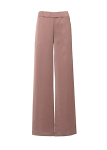 D.Exterior Wide-Leg Pull-On Pants
