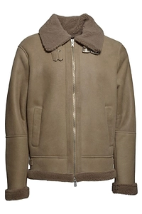Dfour Zipped Shearling Jacket