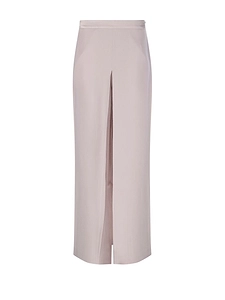 Di Stavnitser Front Slit High-Waist Trousers