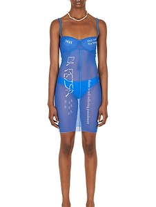Di Petsa Wet Dreams Bra Mini Dress