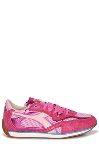 Diadora Mesh Panel Low-Top Sneakers