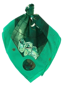 Diane Von Furstenberg Zodiac Earth Square Scarf