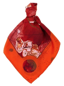 Diane Von Furstenberg Zodiac Print Square Scarf