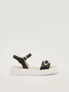 Dianetti Buckled Flat Sandals