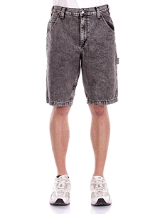Dickies Garyville Logo Patch Denim Shorts
