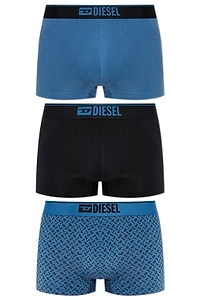 Diesel Damien Logo Boxer Briefs 3-Pack