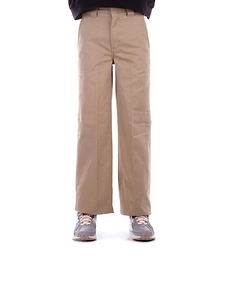 Dickies Wide-Leg Pleated Pants