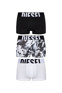 Diesel Damienthreepack Logo Boxer Briefs