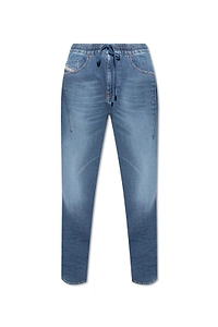 Diesel D-Fayza Boyfriend Cut Drawstring Jeans
