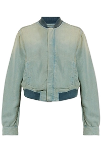 Diesel De Rania Cropped Bomber Jacket