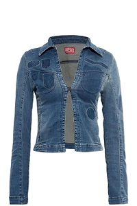 Diesel De Vilara Cropped Zip Top
