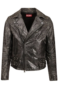 Diesel Buckled Biker Jacket