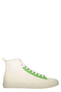 Diesel Color-Block Pull Tab High-Top Sneakers