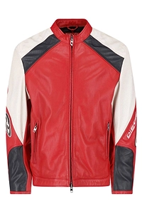 Diesel Colorblock Biker Jacket