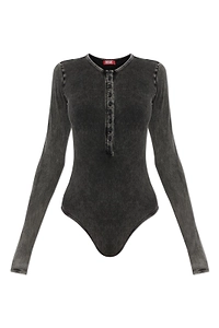 Diesel Fresya-Dnm Buttoned Front Bodysuit