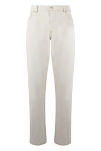 Diesel High-Waist Straight-Leg Jeans