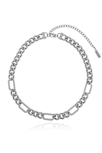 Diesel D-Logo Chain-Link Necklace