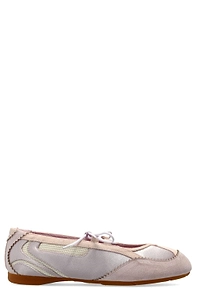 Diesel D Mile Lace-Up Ballet Flats