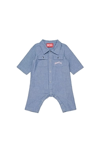 Diesel Kids Justy Nb Denim Jumpsuit